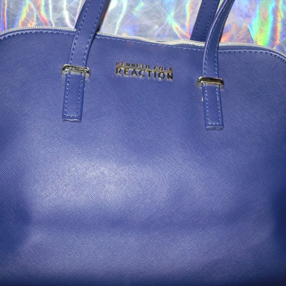 GORGEOUS BLUE KENNETH COLE REACTION SATCHEL - Picture 8 of 8